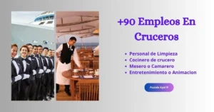 🚢 ¡TRABAJAR EN CRUCEROS! | +90 VACANTES 🌊🌎