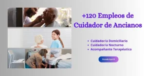 👵✨ ¡TRABAJOS DE CUIDADOR! |+ 90 VACANTES💙